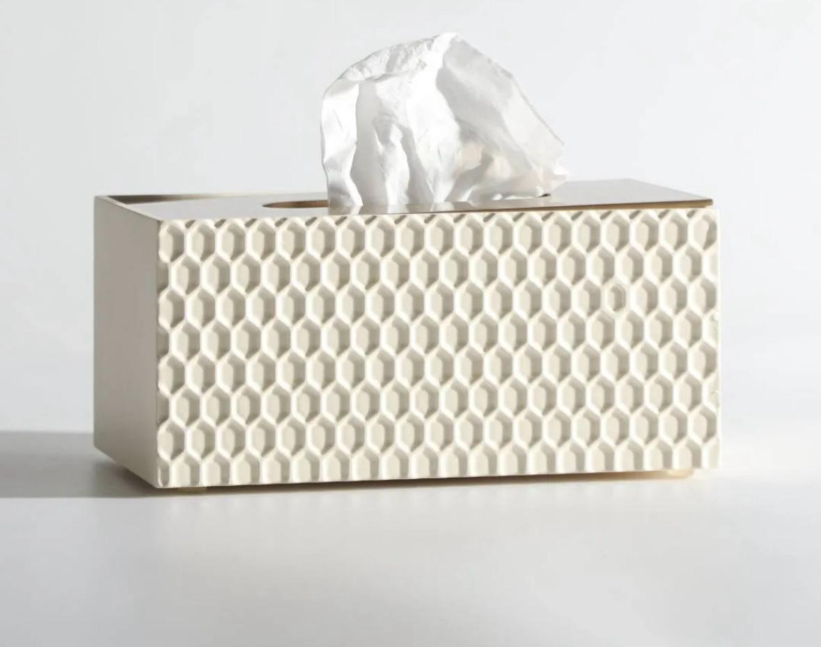 Wooden Resin Tissue Box